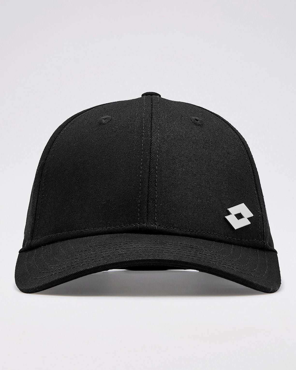 Unisex Lotto Essentials Metallic Baseball Cap - Black Beauty Caps2