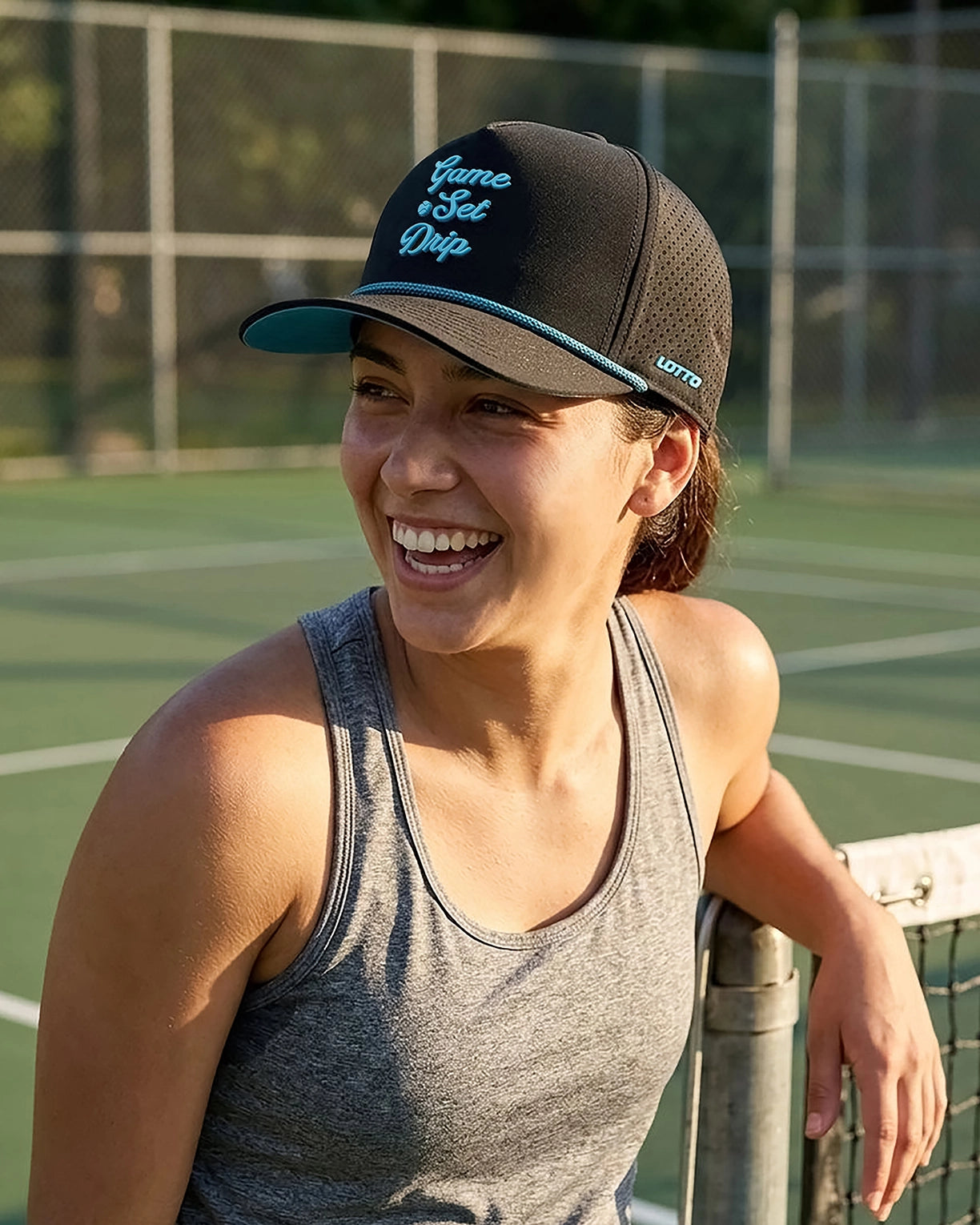 Unisex Lotto Game Set Drip Baseball Cap - Black Beauty Caps1