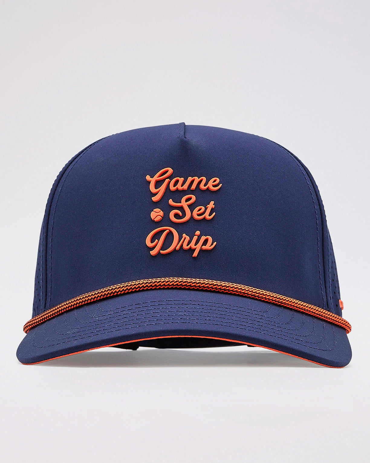 Unisex Lotto Game Set Drip Baseball Cap - Blue-Russet Orange Caps2