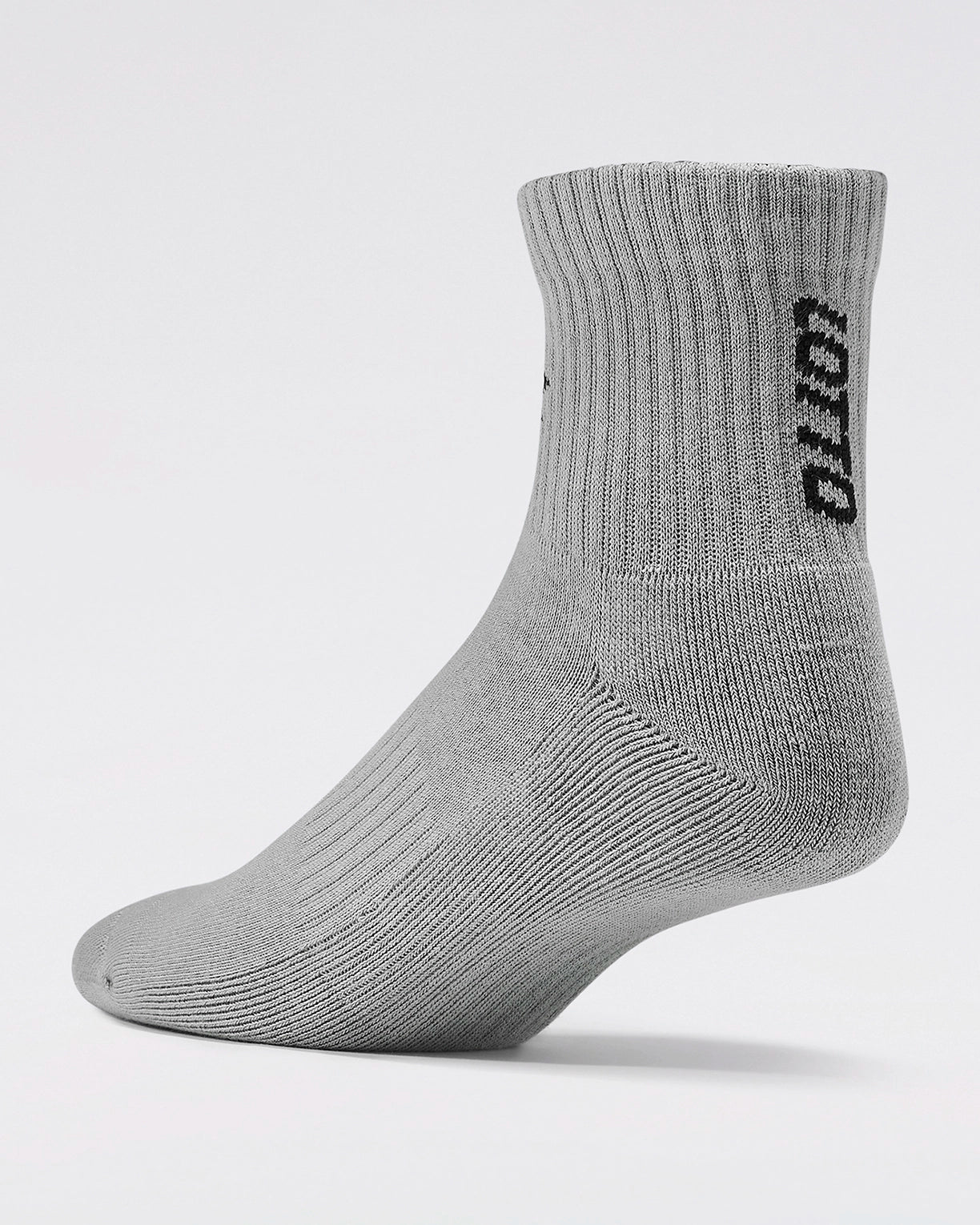 Unisex Lotto Play Socks 2.0 Pack of 3 - Black Beauty-Castlerock-Bright White Socks2