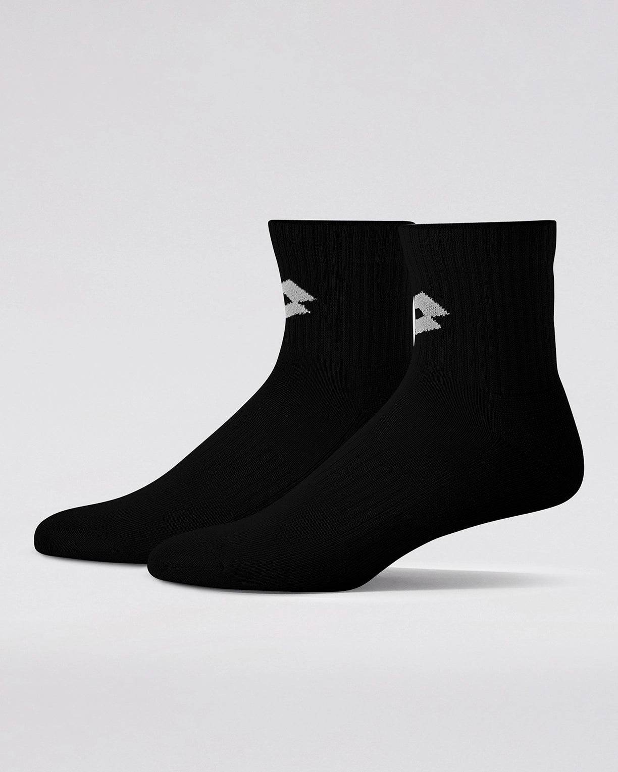Unisex Lotto Play Socks 2.0 Pack of 3 - Black Beauty-Castlerock-Bright White Socks4