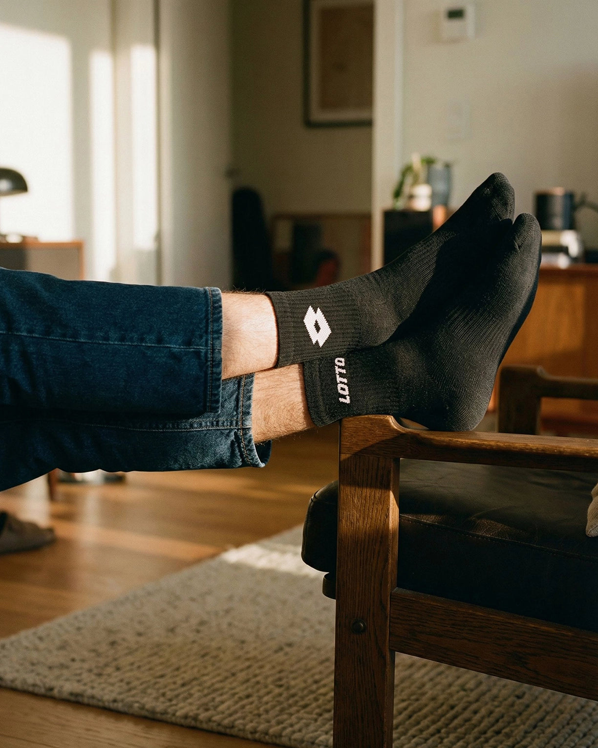 Unisex Lotto Play Socks 3.0 Pack of 3 - Black Beauty Socks0