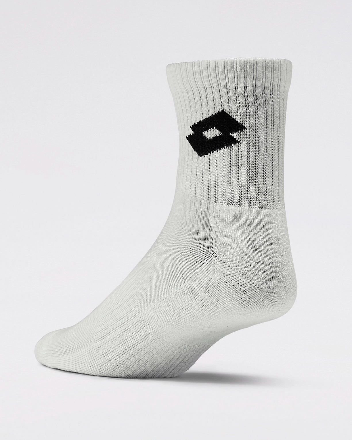 Unisex Lotto Lotto Play Socks 3.0 Pack of 3 - Bright White Socks2