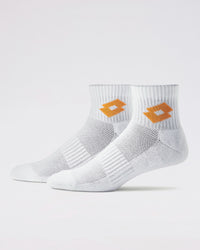Unisex Lotto Kickoff Socks 1.0 Pack of 3 - Bright White Socks 1