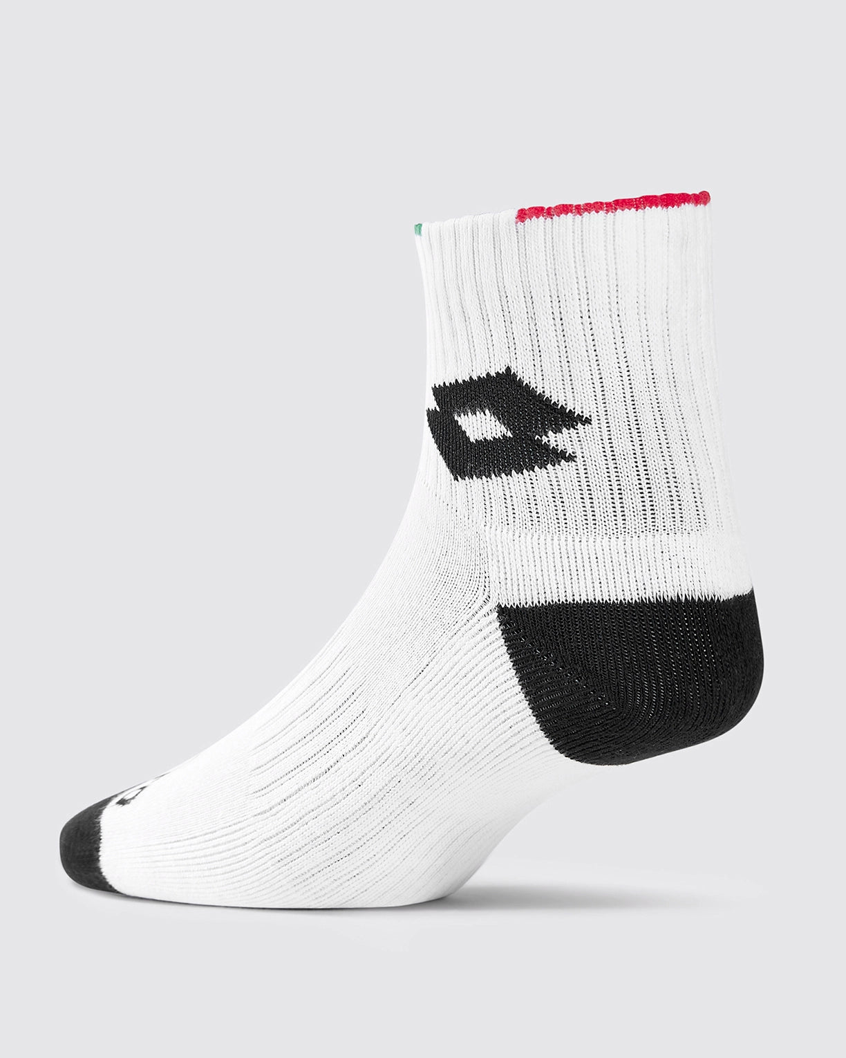 Unisex Lotto Lotto Kickoff Socks 2.0 Pack of 3 - Bright White, Black Beauty, Castle Rock Socks2
