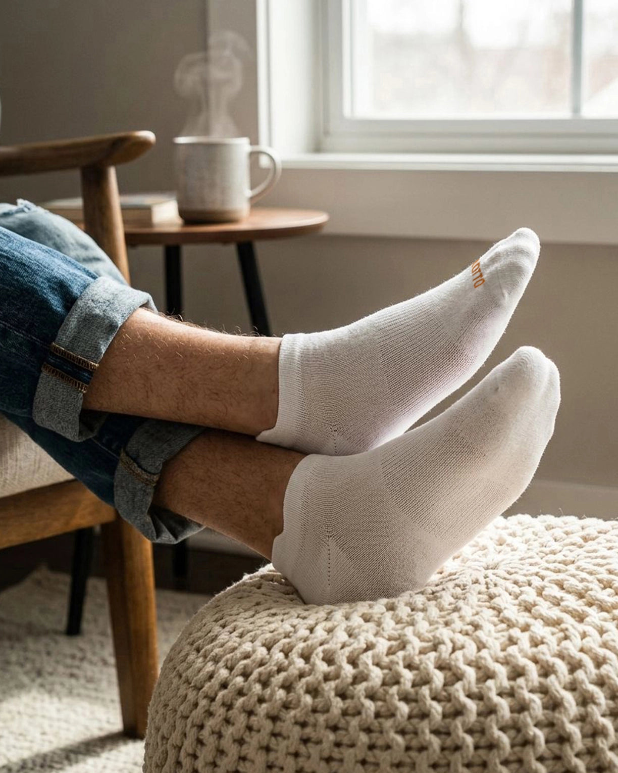 Unisex Lotto Lotto Essentials Socks 2.0 Pack of 3 - Bright White Socks0