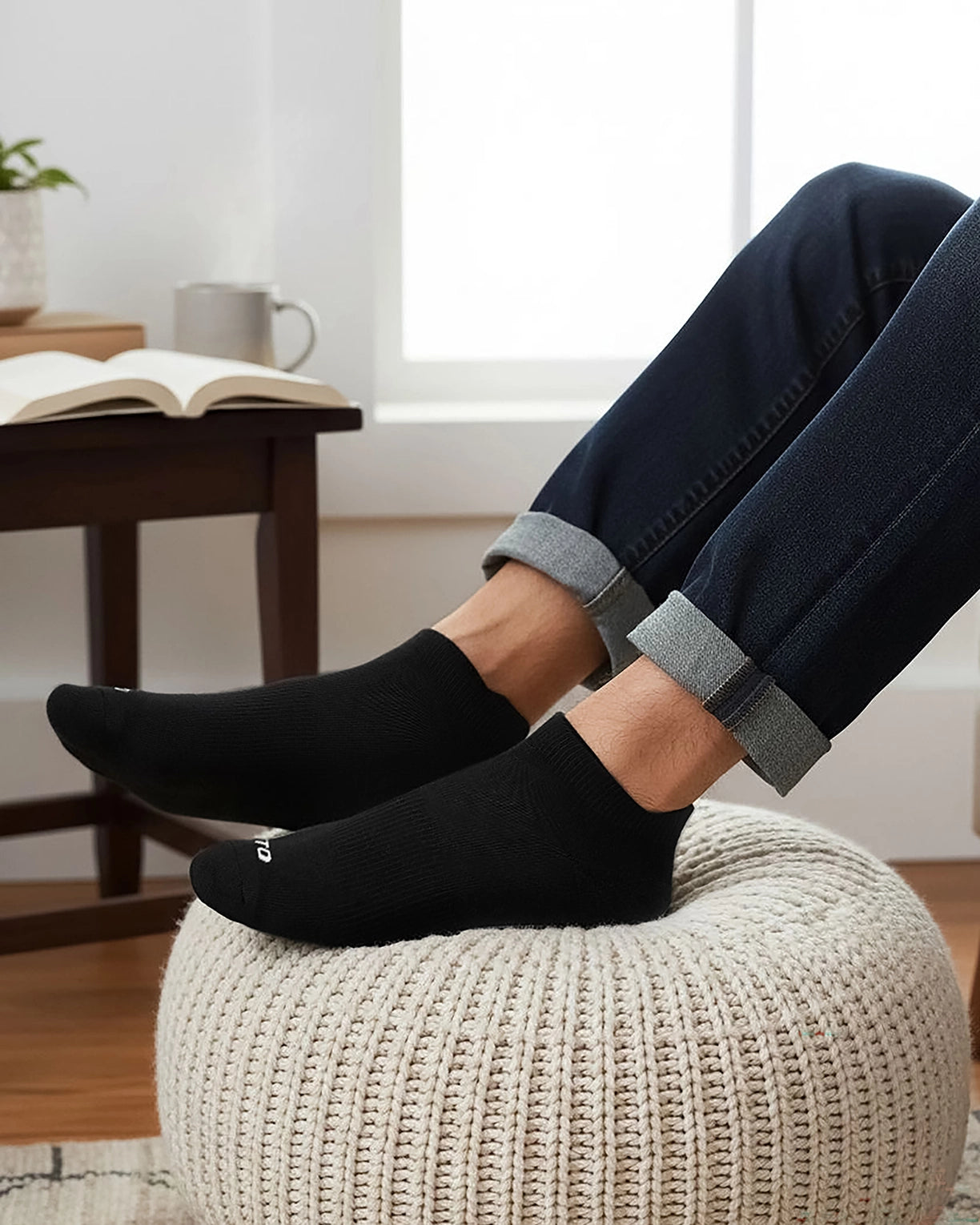 Unisex Lotto Essentials Socks 2.0 Pack of 3 - Black Beauty Socks0
