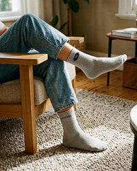 Unisex Lotto Courtline Socks 1.0 Pack of 3 - Black Beauty, Castle Rock & Bright White Socks 1