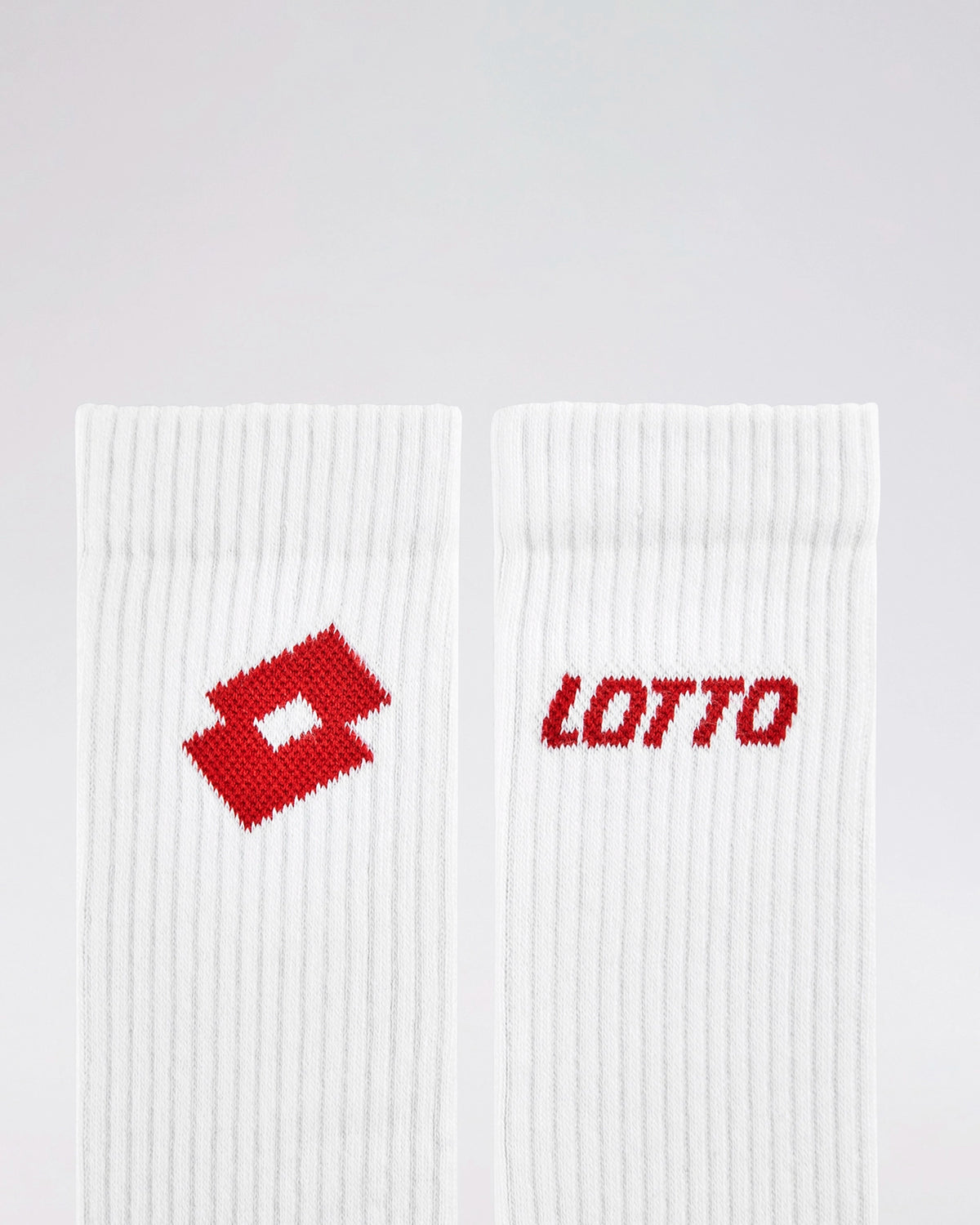 Unisex Lotto Courtline Socks 1.0 White Mid-Crew - 3 Pairs - White Socks4
