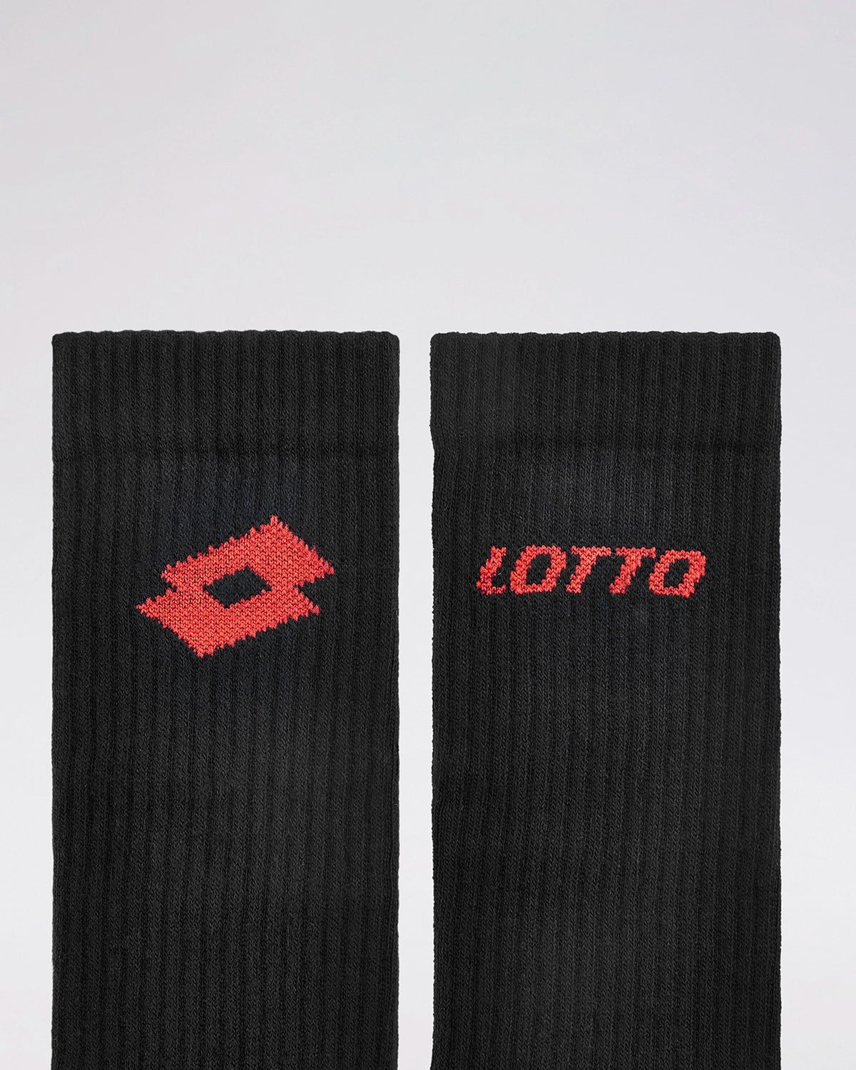 Unisex Lotto Courtline Socks 1.0 Black Mid-Crew - 3 Pairs - Black Socks4