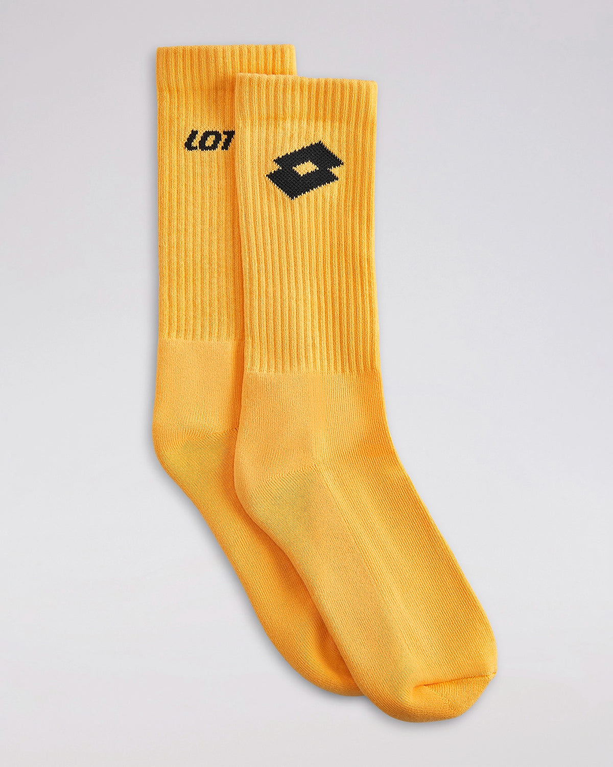 Unisex Lotto Courtline Socks 1.0 Assorted Mid-Crew - 3 Pairs - Black, Yellow & Red Socks2