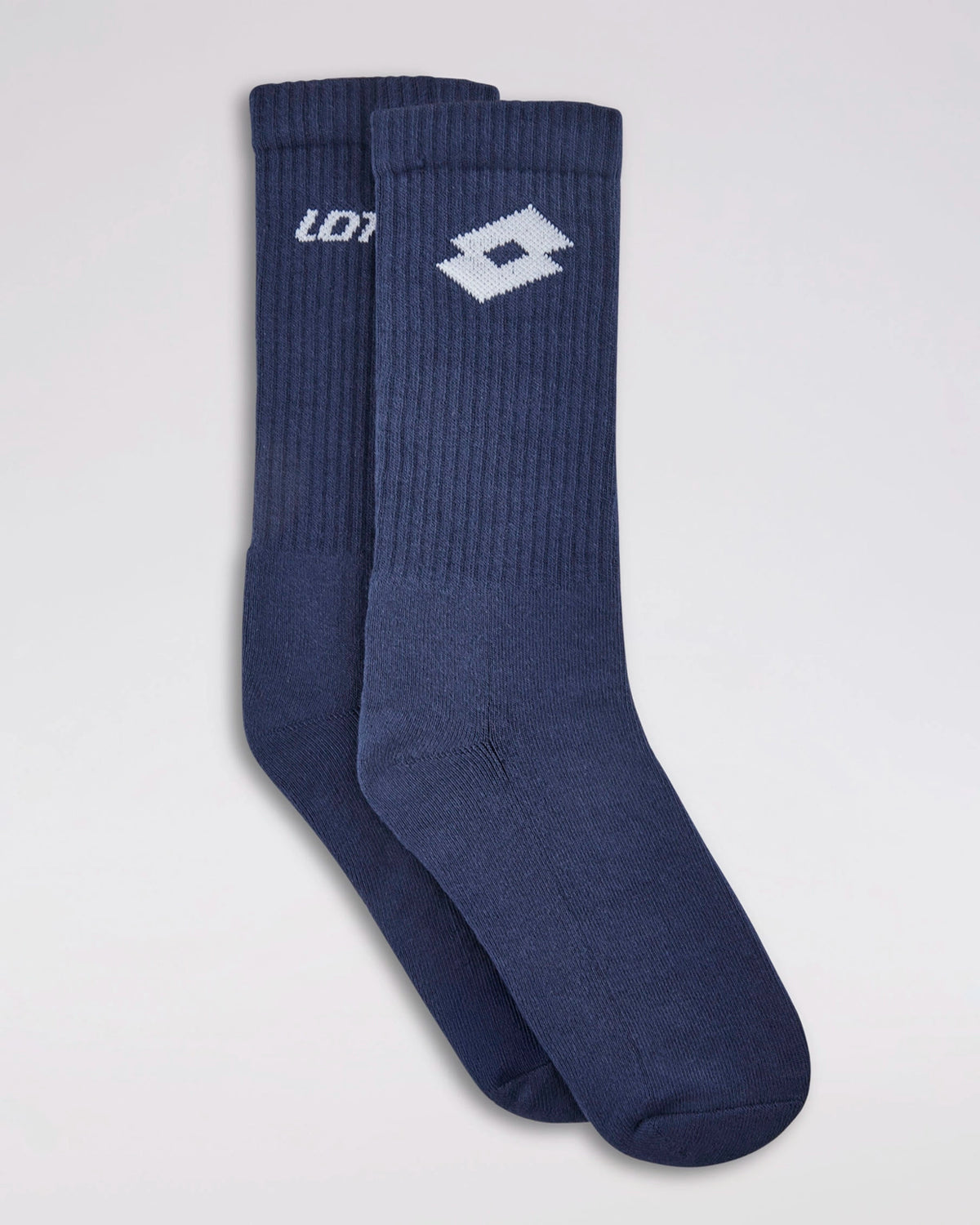 Unisex Lotto Courtline Socks 1.0 Assorted Mid-Crew - 3 Pairs - Black, Navy & Blue Socks2