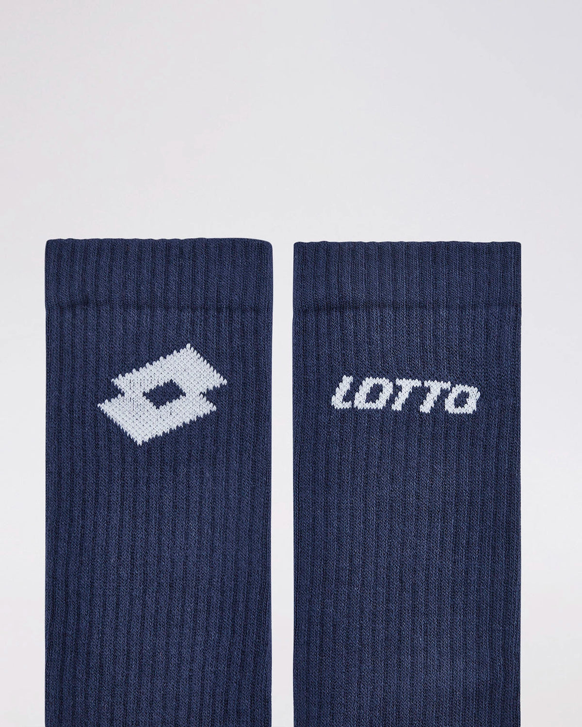 Unisex Lotto Courtline Socks 1.0 Assorted Mid-Crew - 3 Pairs - Black, Navy & Blue Socks4