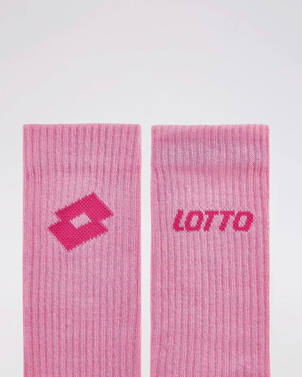 Unisex Lotto Courtline Socks 1.0 Assorted Mid-Crew - 3 Pairs - Black, White & Pink Socks4