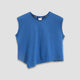 Street Play Asymmetric Tee - Ensign Blue