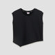 Street Play Asymmetric Tee - Black Beauty