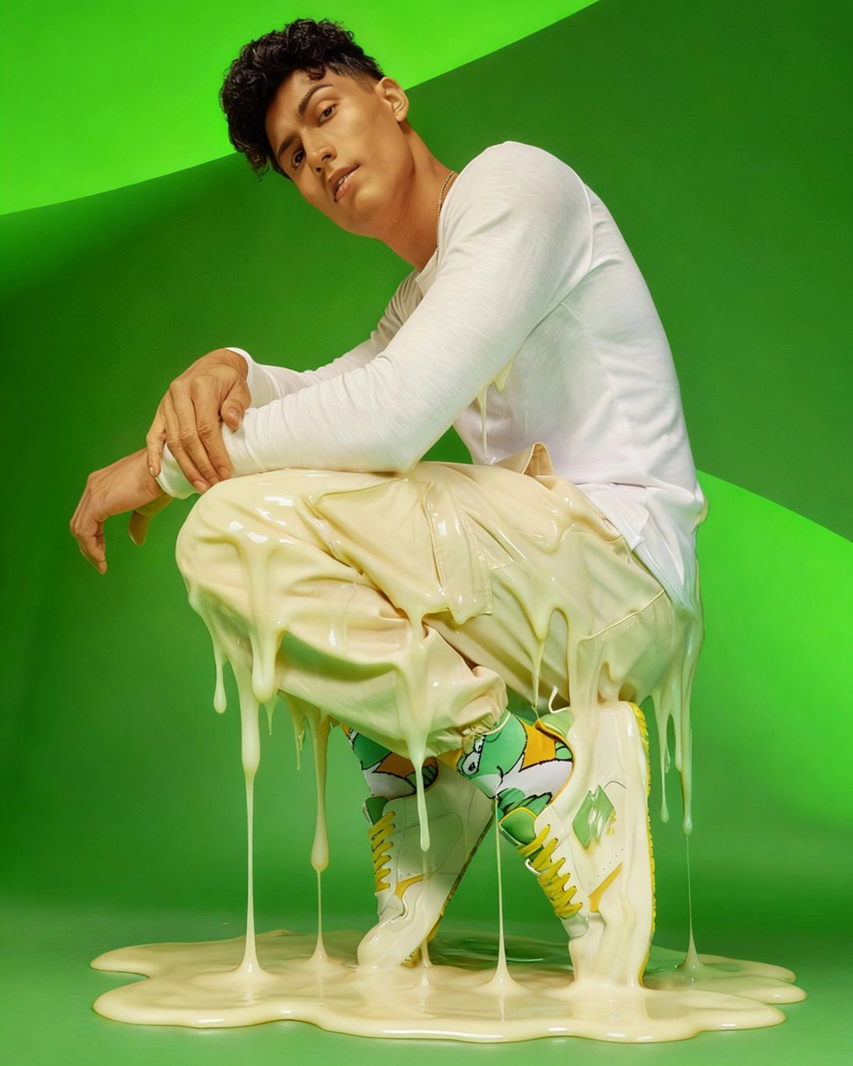 Melt Hoop Star OG - Neon Burn